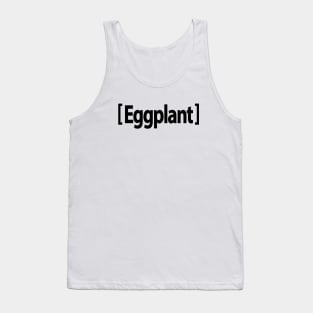 Eggplant Emoji Dad Tank Top